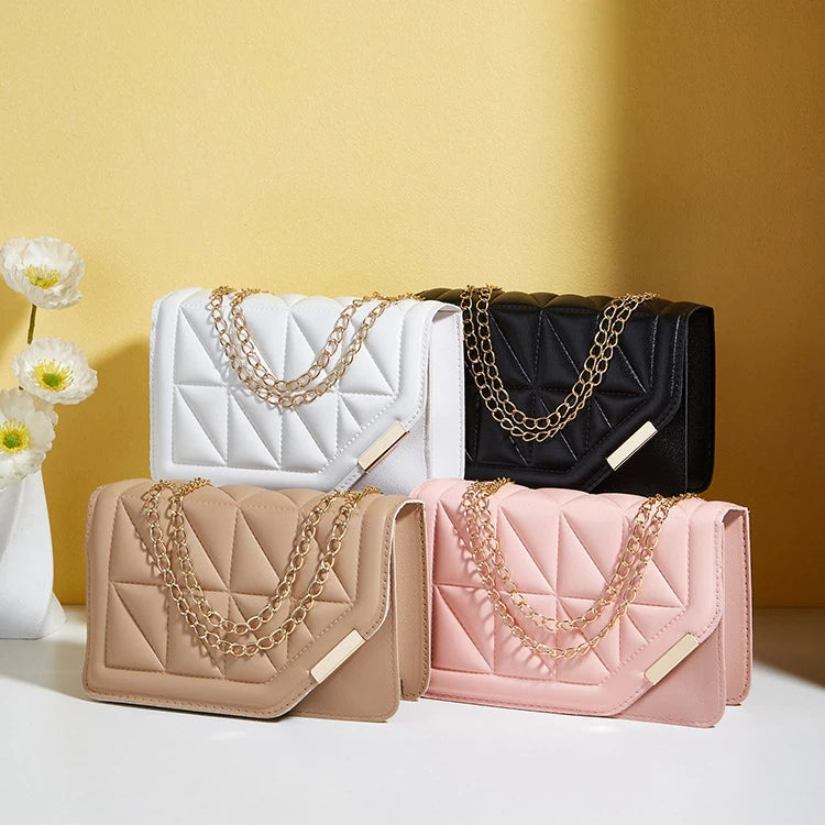 Elite Luxe Quilted Crossbody