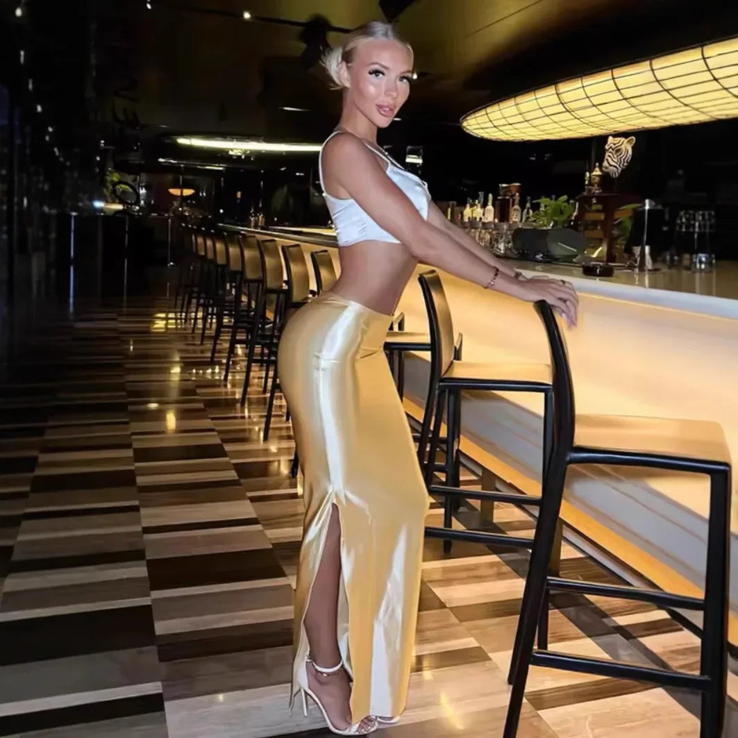 Glow Getter Draped Mini Dress
