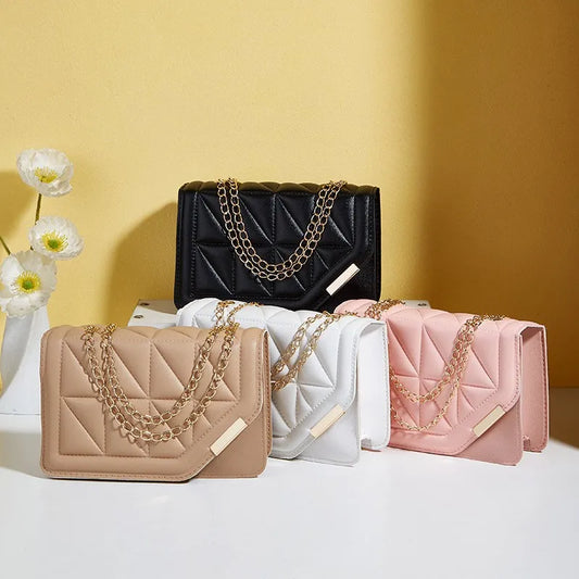 Elite Luxe Quilted Crossbody