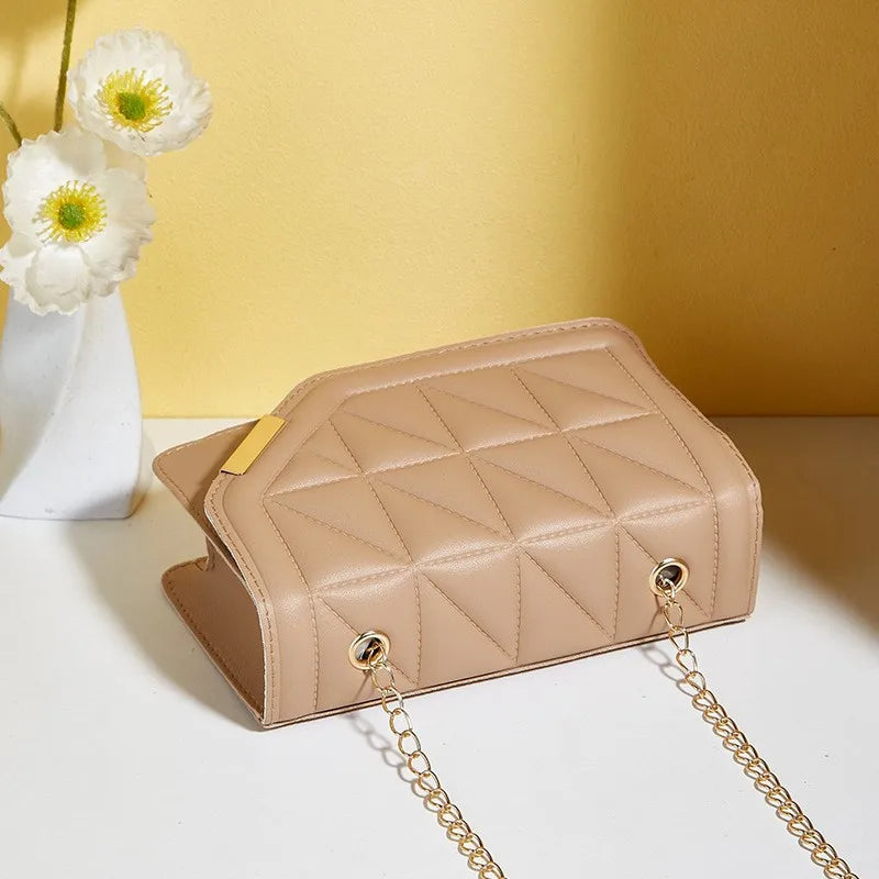 Elite Luxe Quilted Crossbody